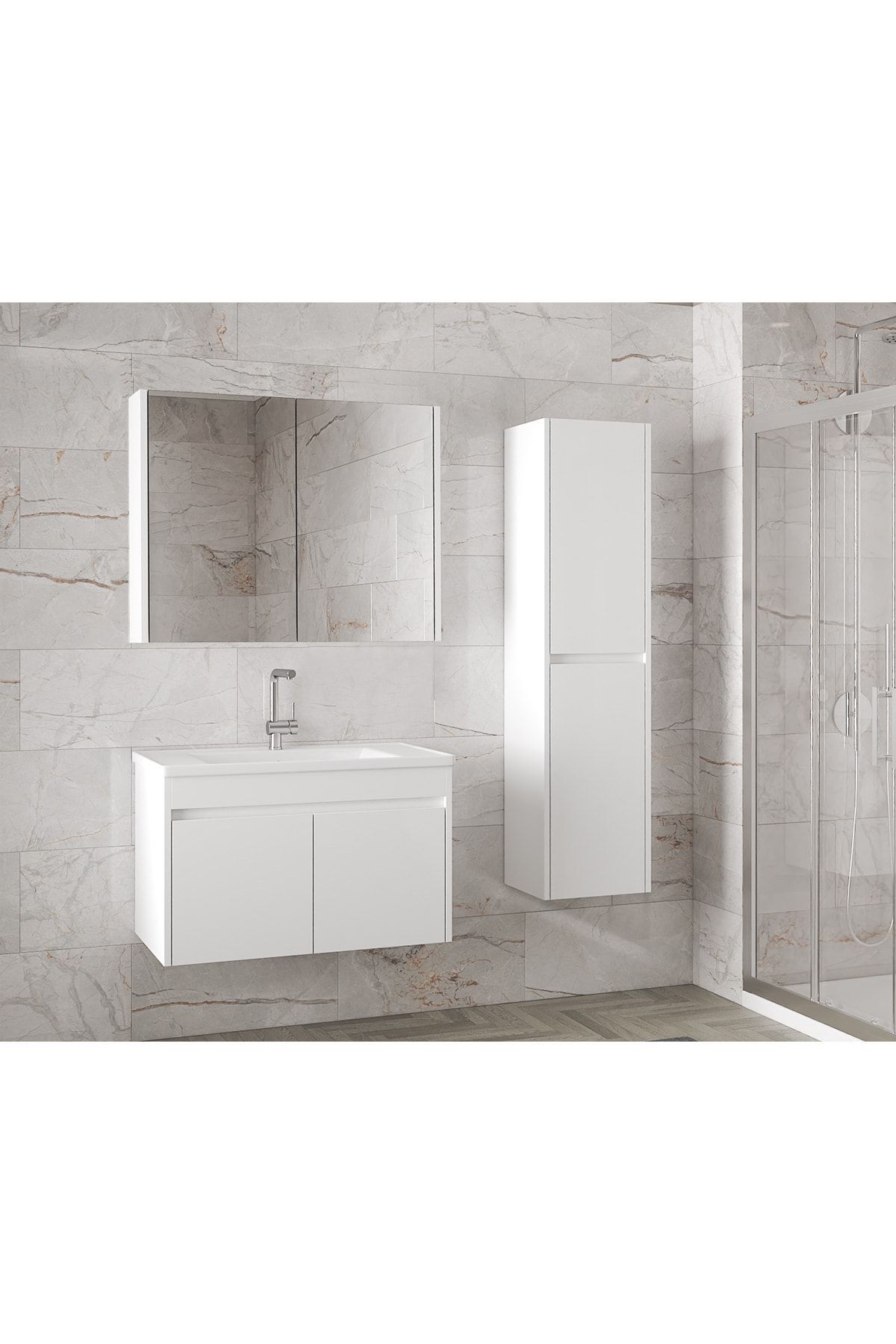 Estella-ea%20Beyaz%20(65%2035)%20100%20Cm%20Ayna%20Dolaplı%20Boy%20Dolaplı%20Lavabolu%20Mdf%20Banyo%20Dolabı%20Seti*hazır%20Kurulu